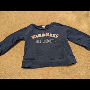 The Children's Place Navy 'Kindness Is Cool' Sweatshirt